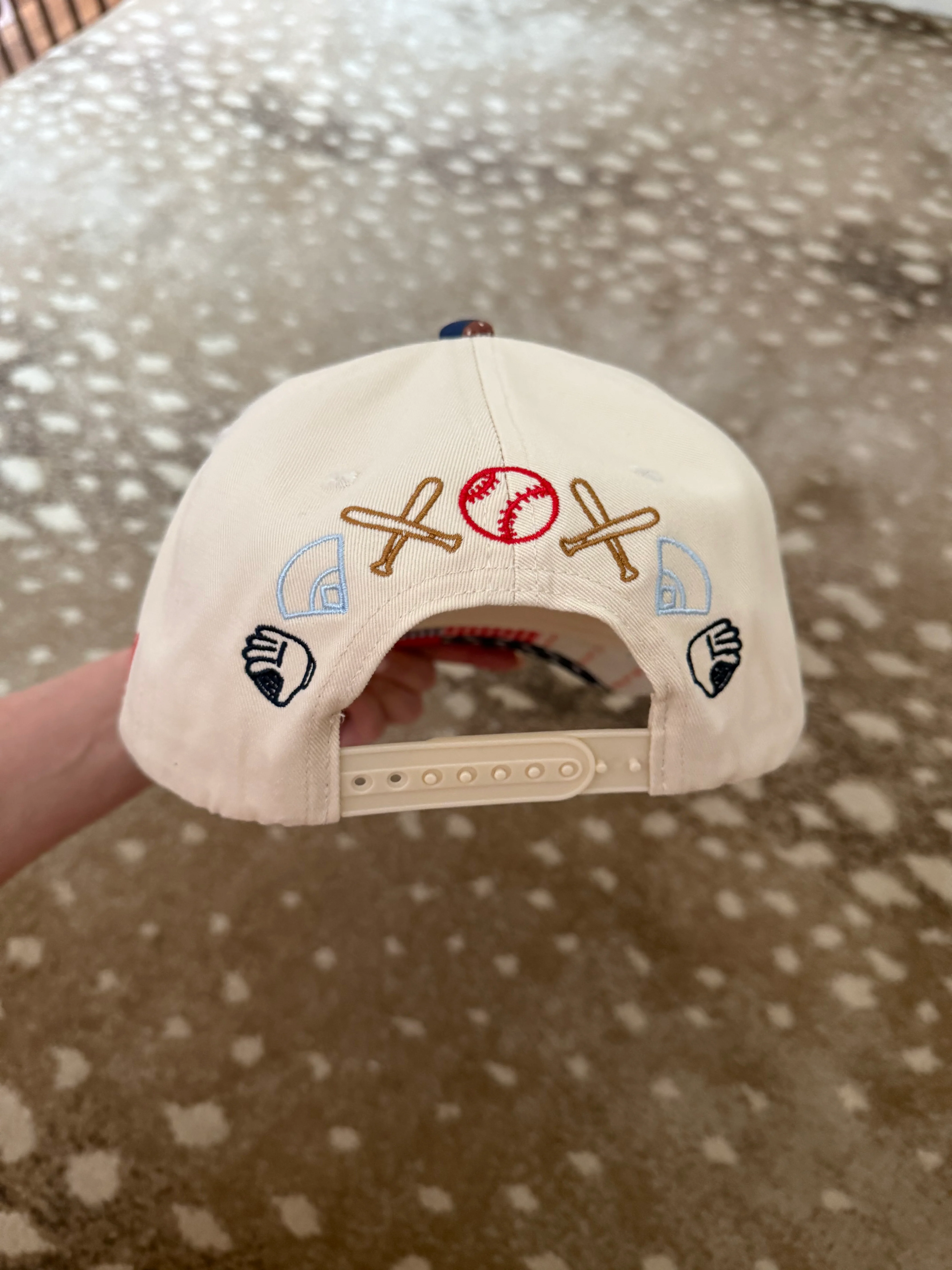 Baseball Laces Patch Bill Hat-Pre Order - Image 4