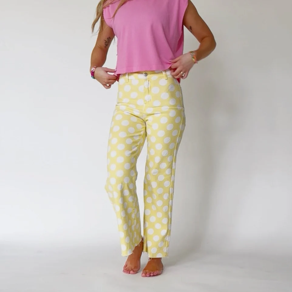 Daisy Dot Denim-Pre Order