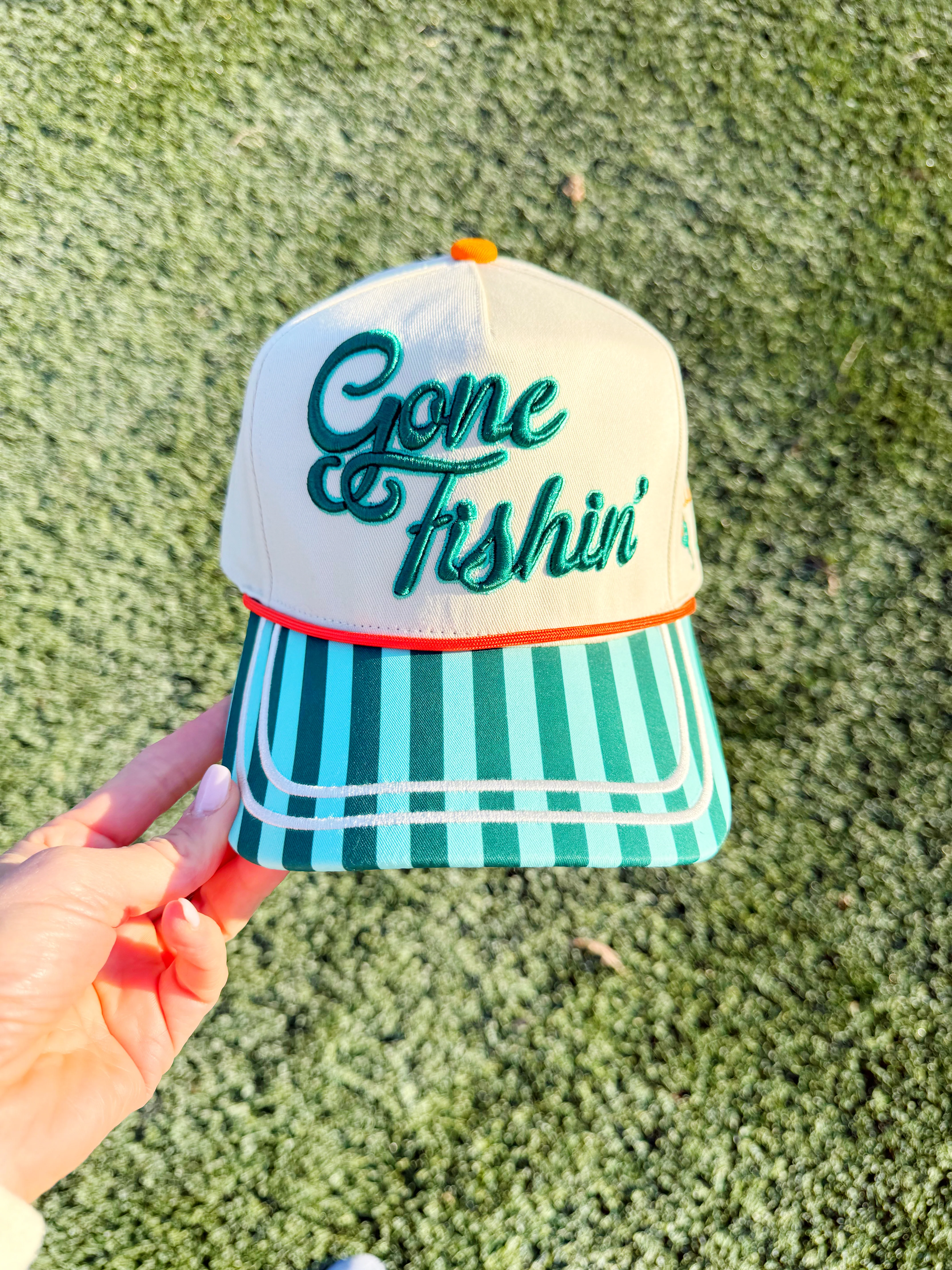 Gone Fishin Hat- Pre Order