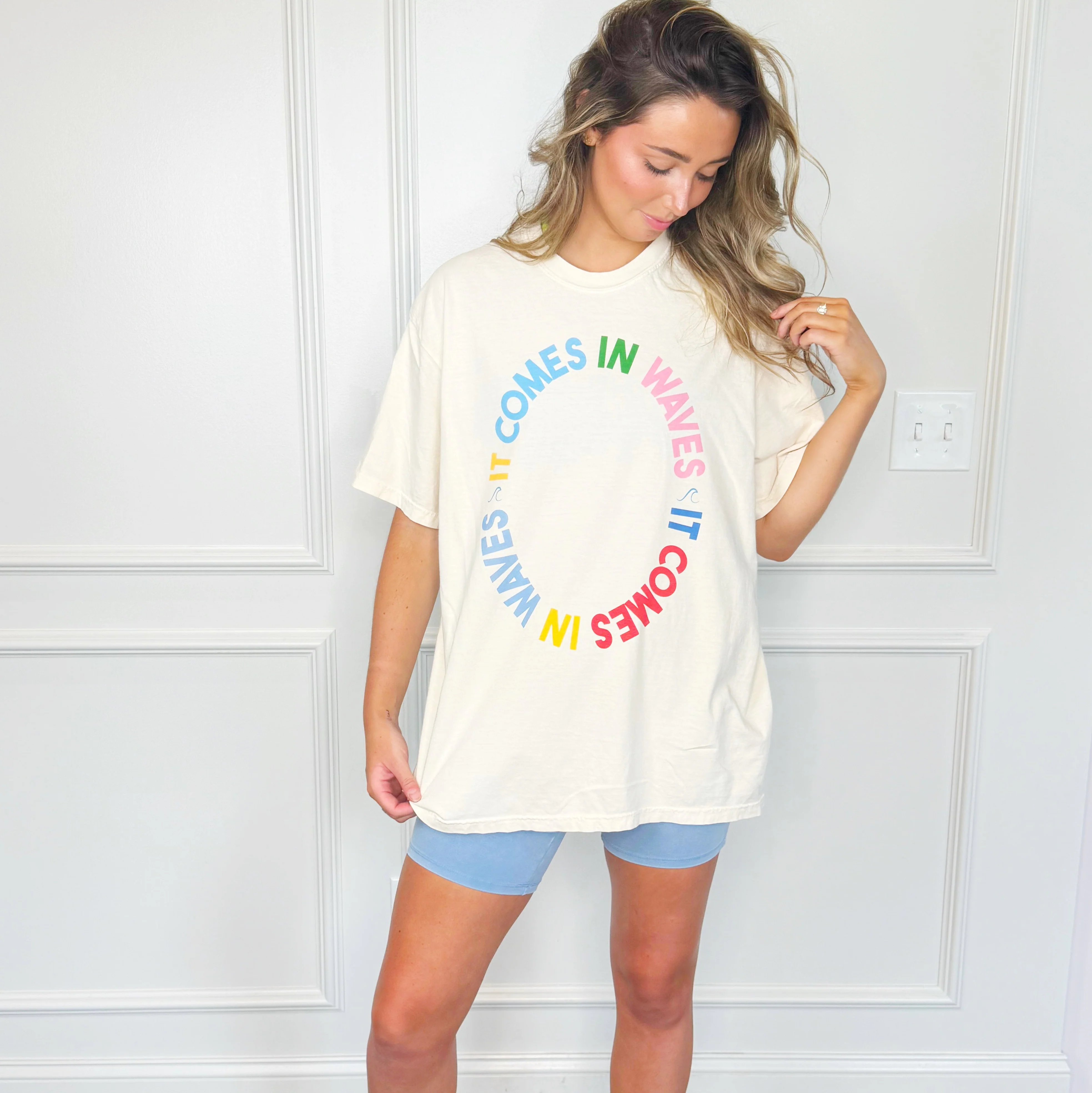 It Comes In Waves Tee - Image 2