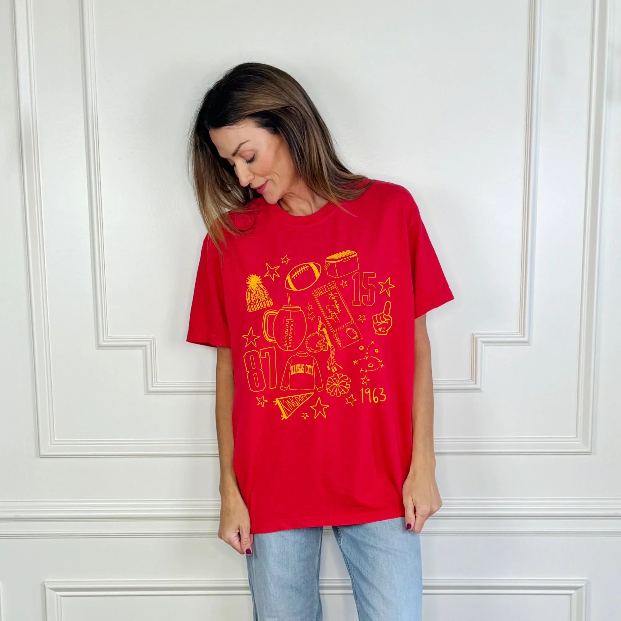 KC Football Collage Tee - Image 2