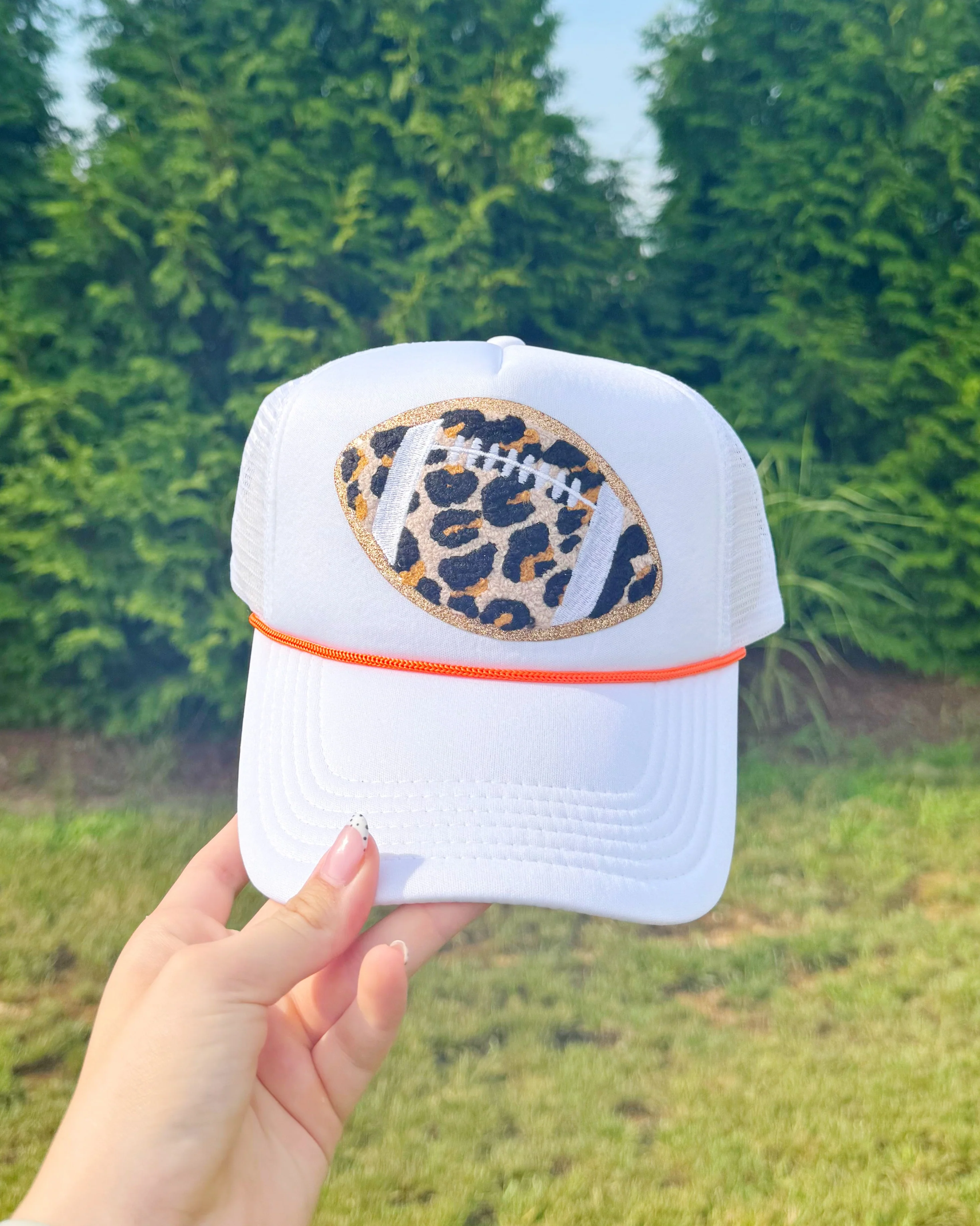 Leopard Football Patch Hat - Image 10