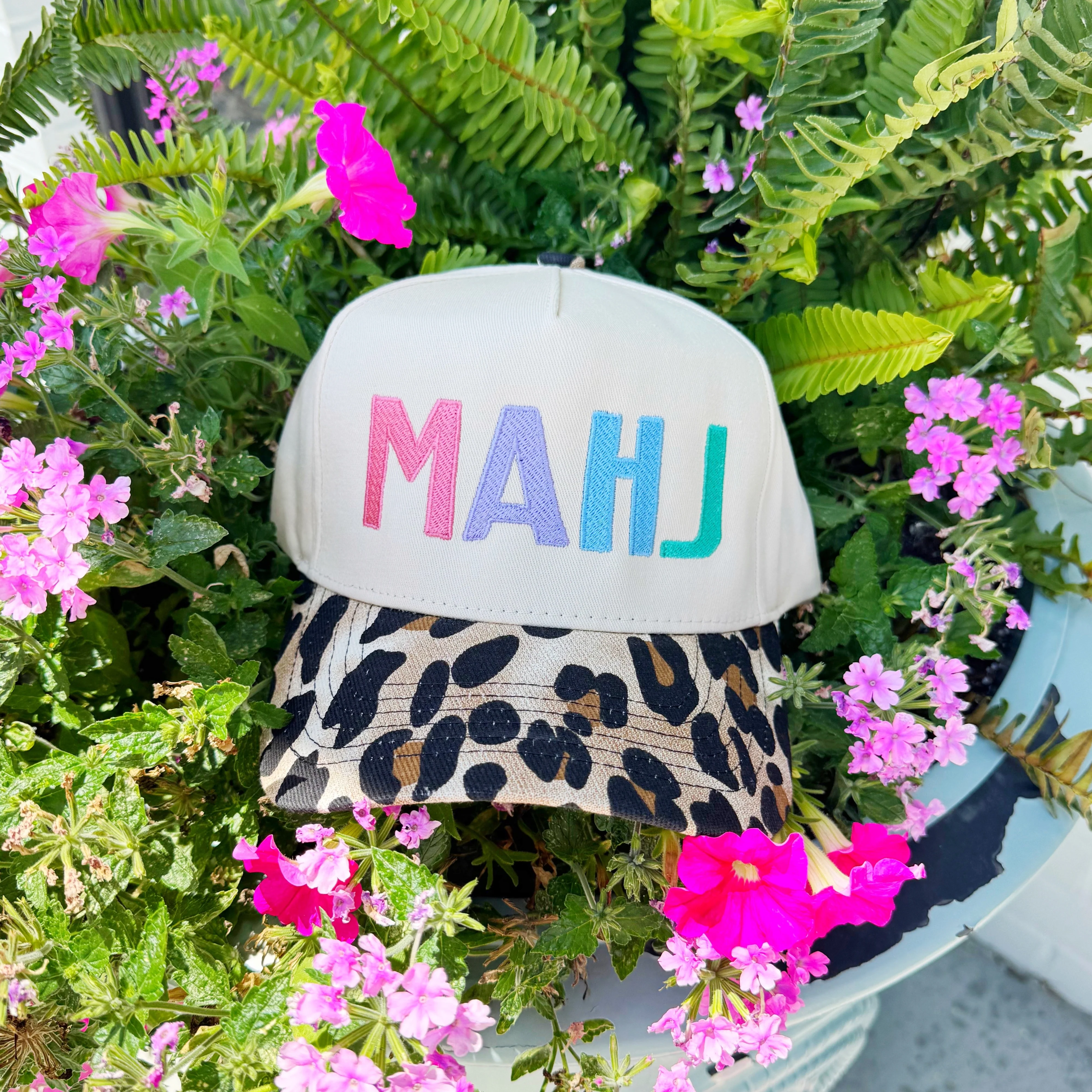 Leopard MAHJ Hat-Pre Order