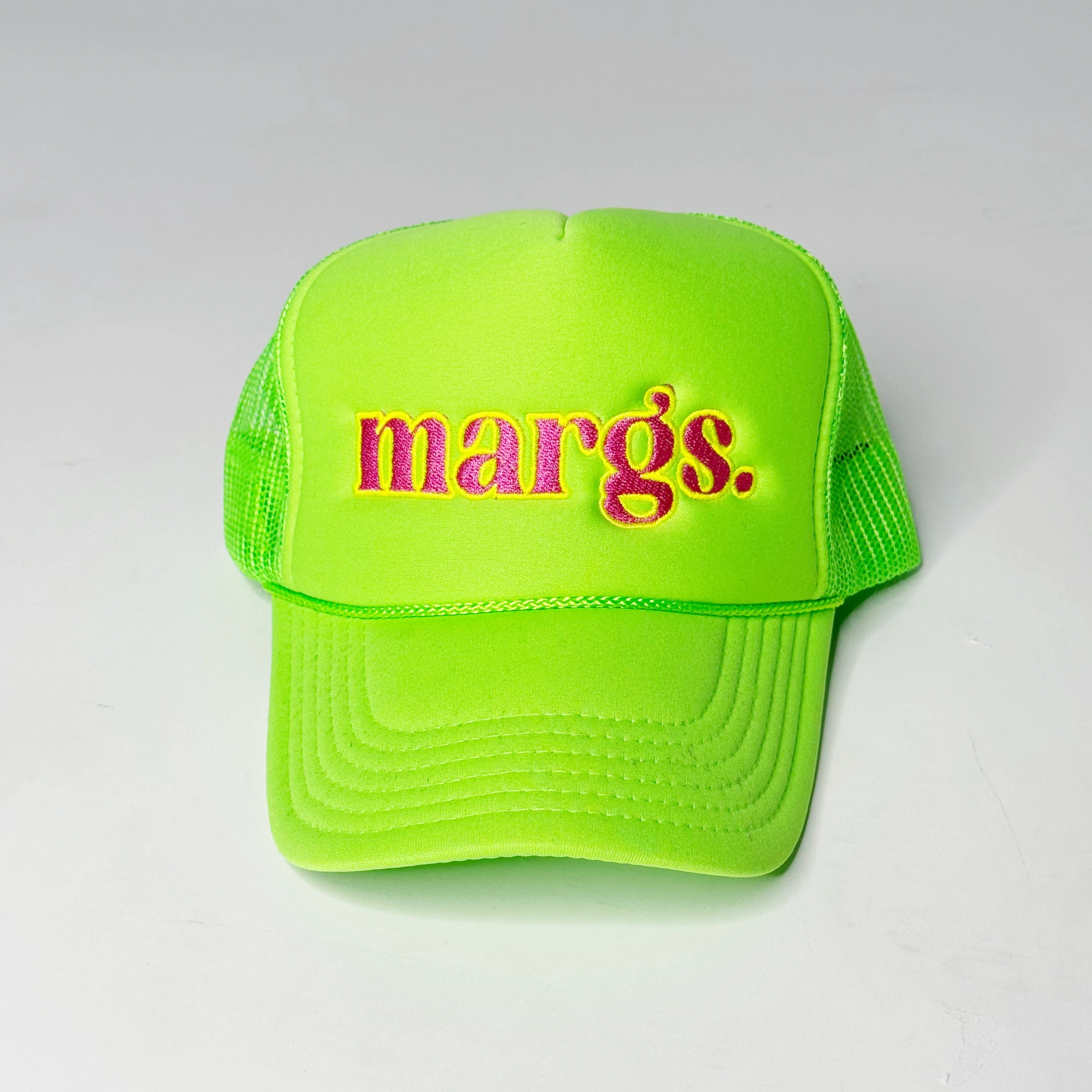 Margs Embroidered Trucker Hat - Image 3