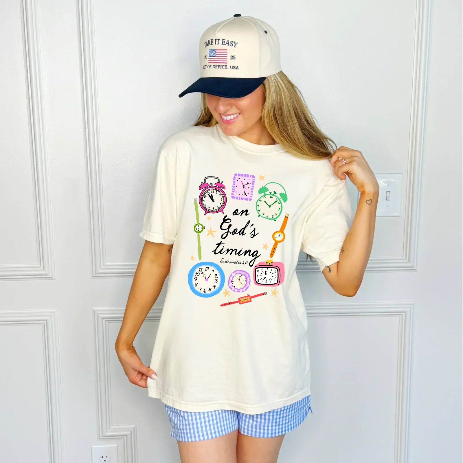 On God's Timing Tee