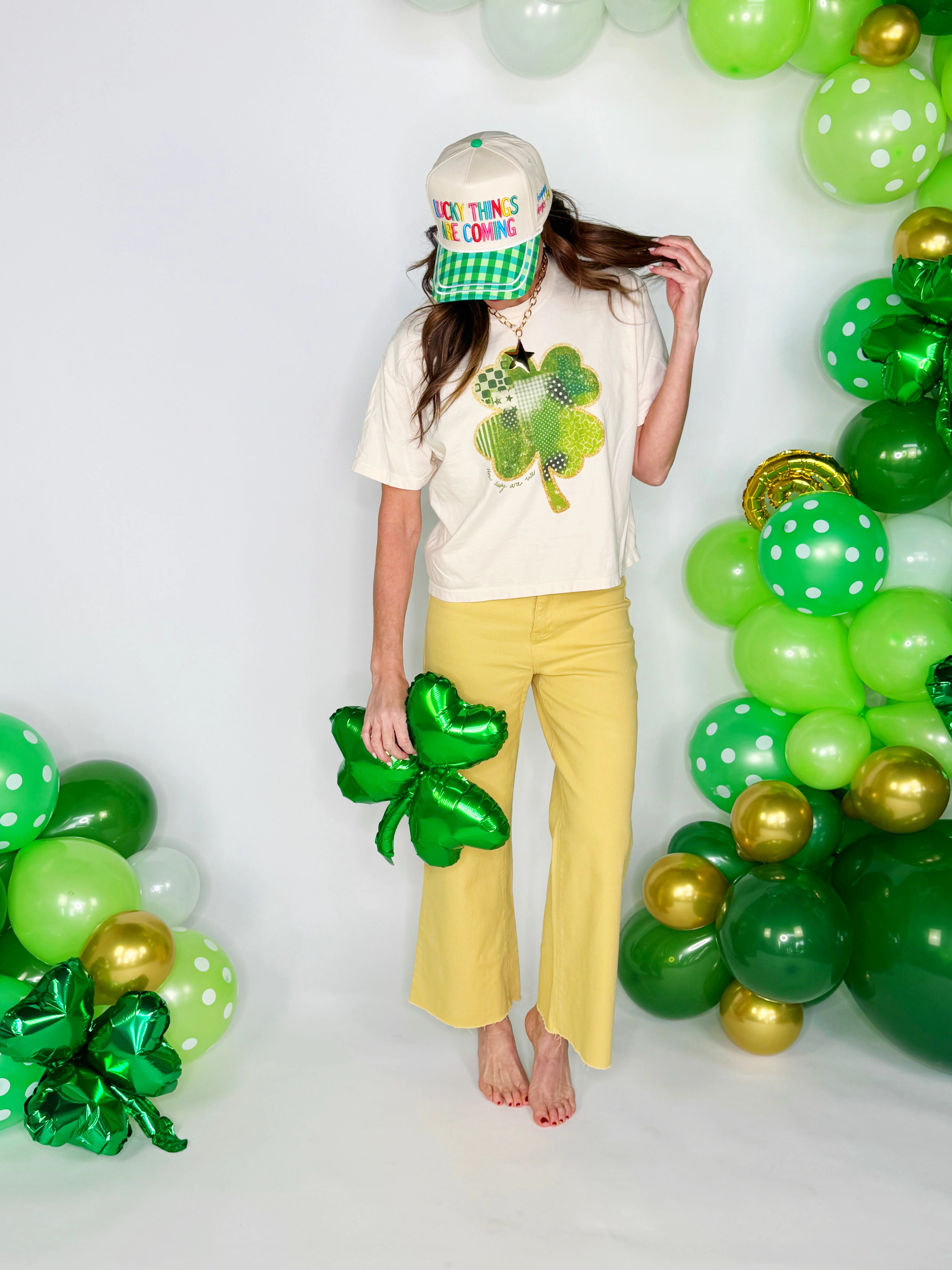 Patchwork Clover Youth & Adult Tee