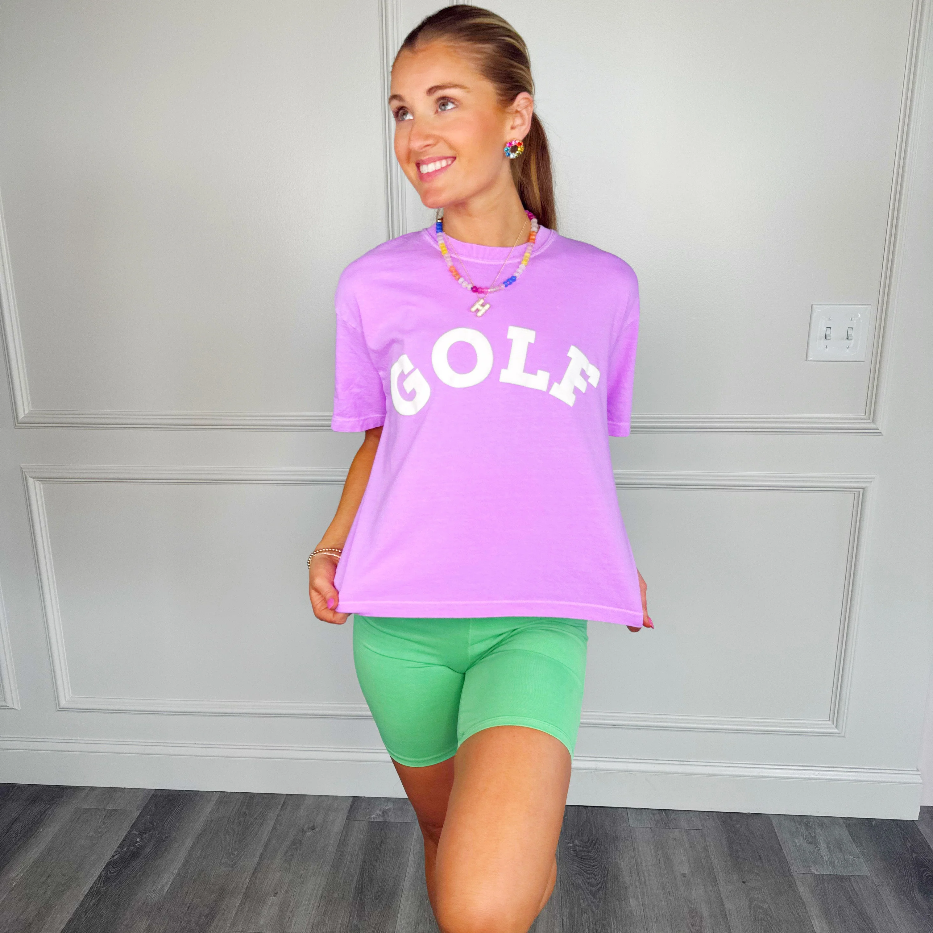 Puff Golf Cropped Tee