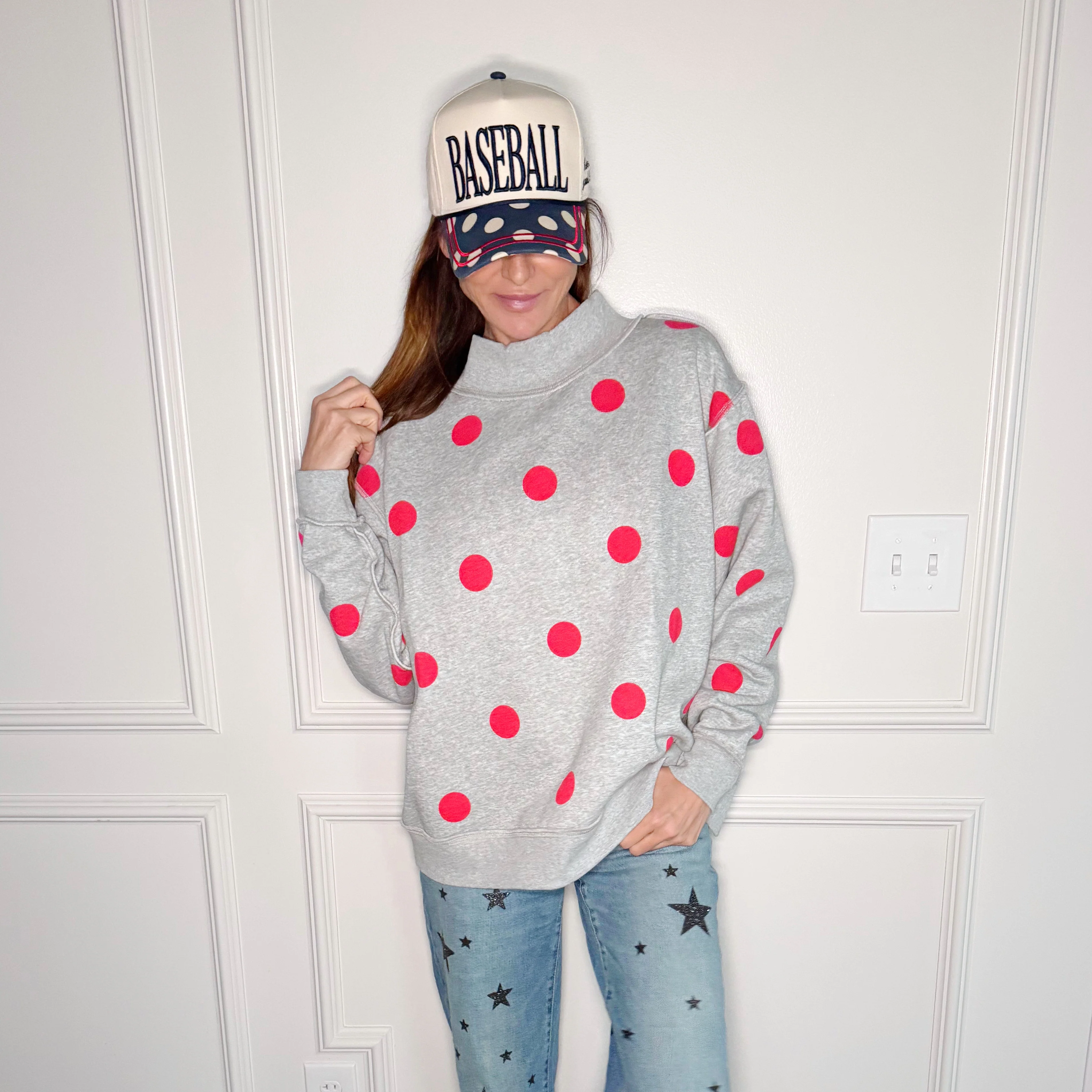 Play Ball 2-Sided Mock Sweatshirt - Pre Order! - Image 3