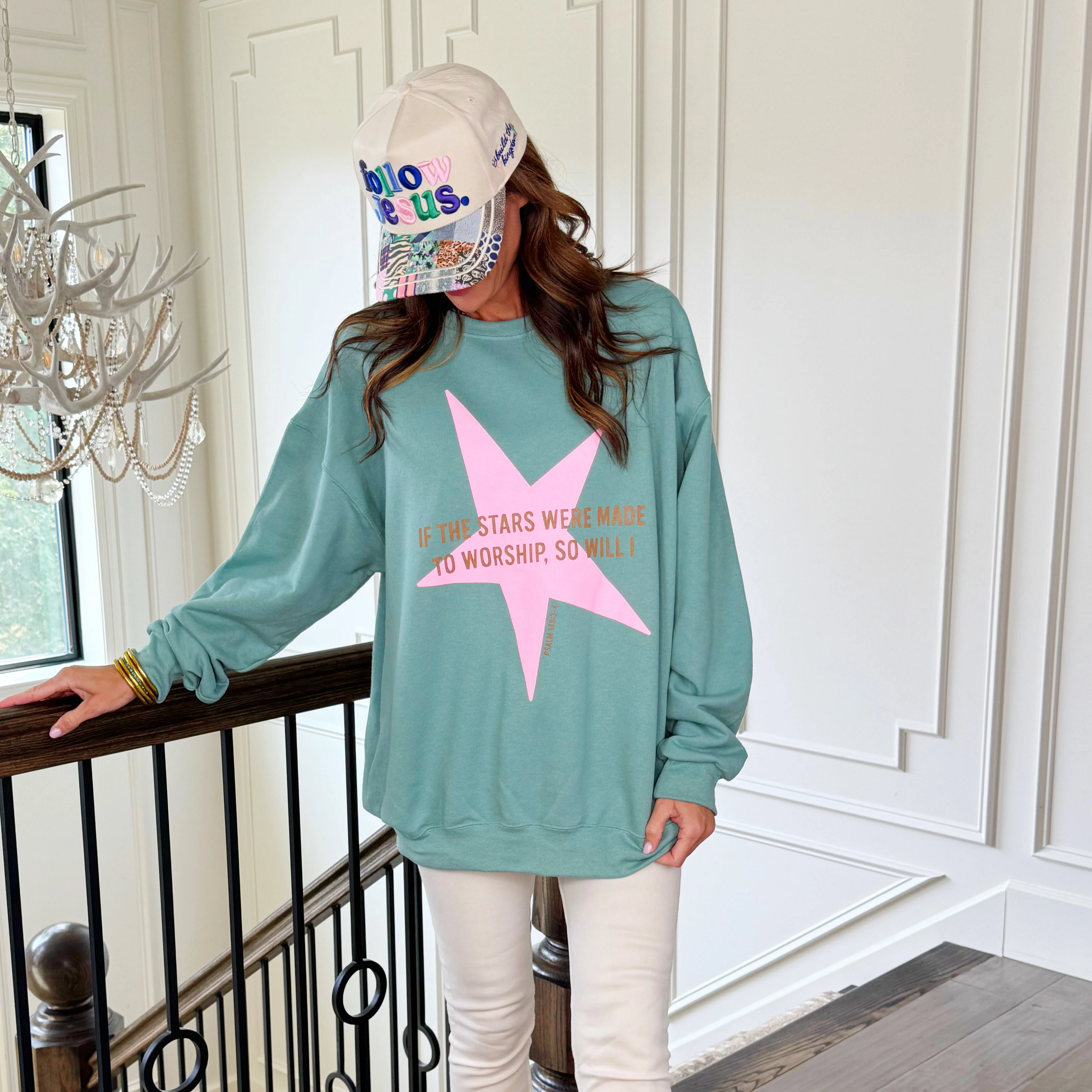 Stars Were Made To Worship Sweatshirt